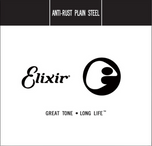 Elixir Anti Rust Plain Steel Single String Size 9 10 11 12 13 14 15 16 (13009 13010 13011 13012 13013 13014 13015)