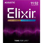 Elixir POLYWEB Acoustic Guitar Strings 80/20 Bronze