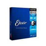 Elixir Polyweb Electric Guitar Strings Nickel Plated Steel 9/10 Gauge 12000 12050 12025