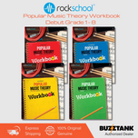 RSL Rockschool Popular Music Theory Workbook Debut Grade 1-8